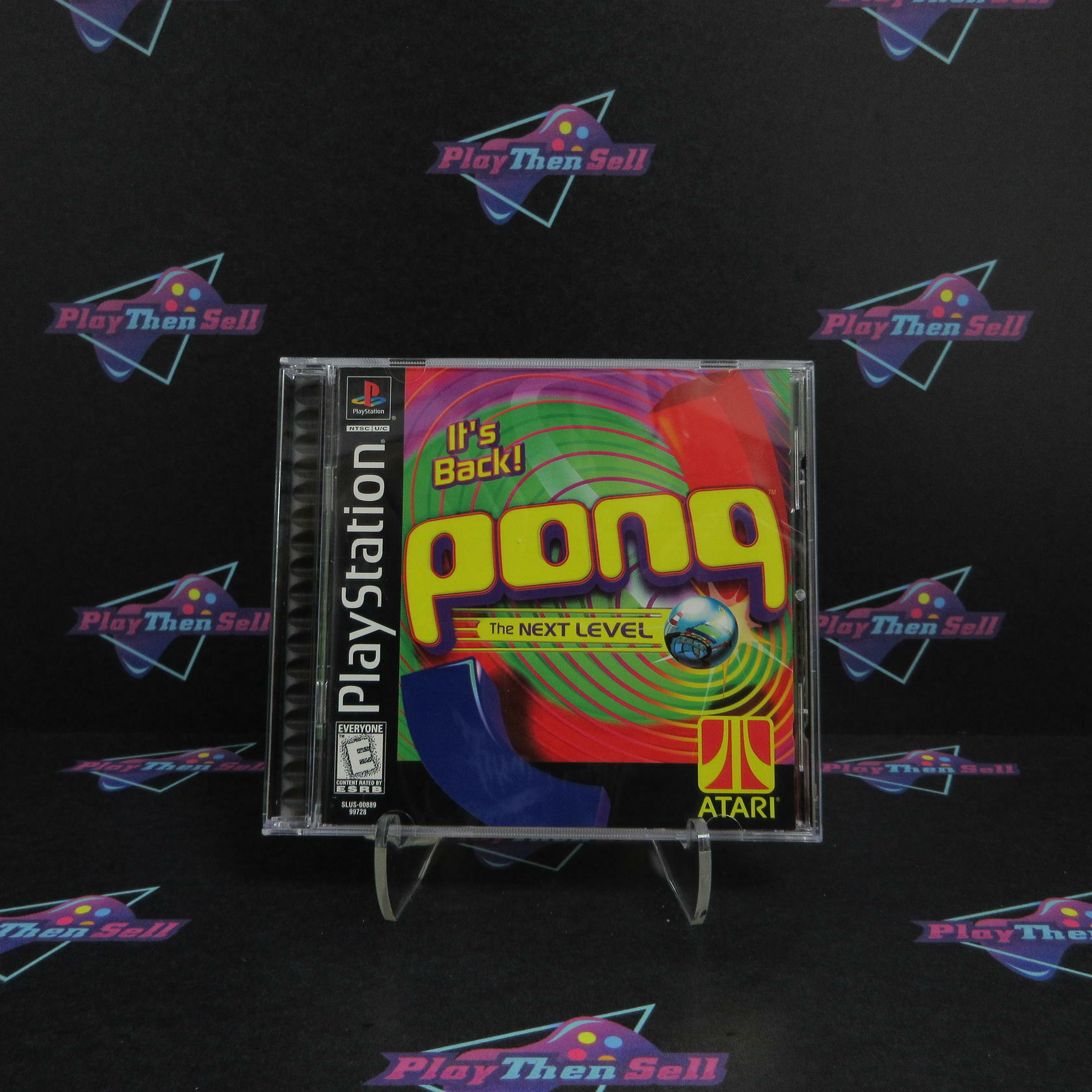 Pong The Next Level PS1 PlayStation 1 - Like New