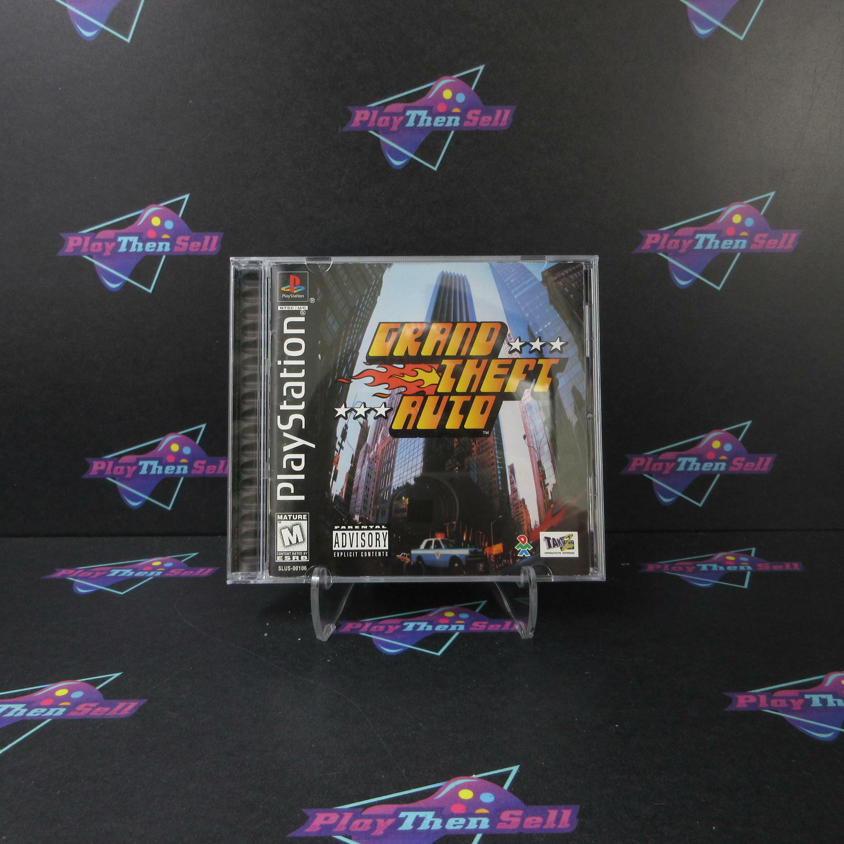 Grand Theft Auto PS1 PlayStation 1 - Like New