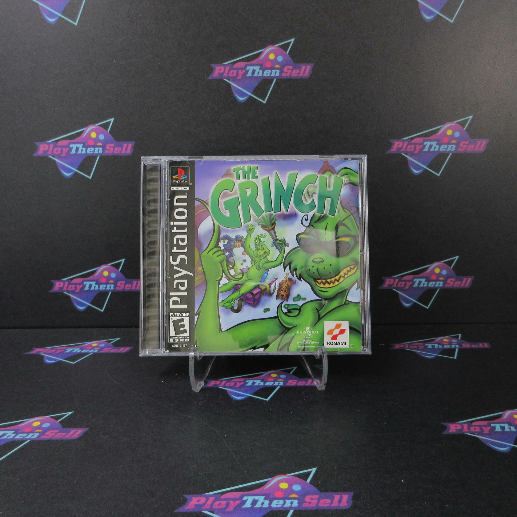 The Grinch + Reg Card PS1 PlayStation 1 MD Complete CIB - Very Good