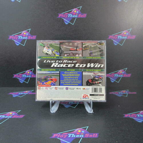 NASCAR 99 PS1 PlayStation 1 MD Complete CIB - Very Good