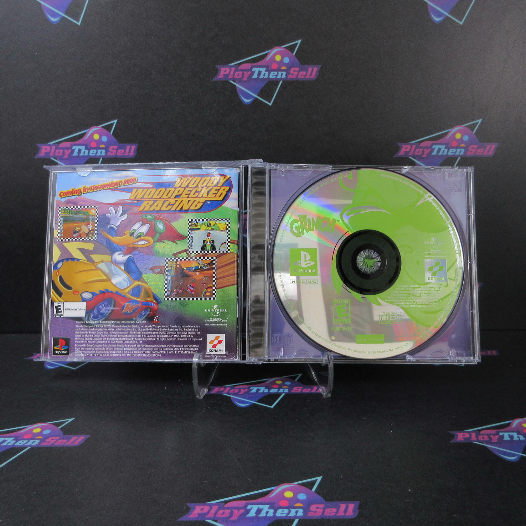 The Grinch + Reg Card PS1 PlayStation 1 MD Complete CIB - Very Good