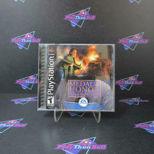 Medal of Honor Underground PS1 PlayStation 1 - Like New