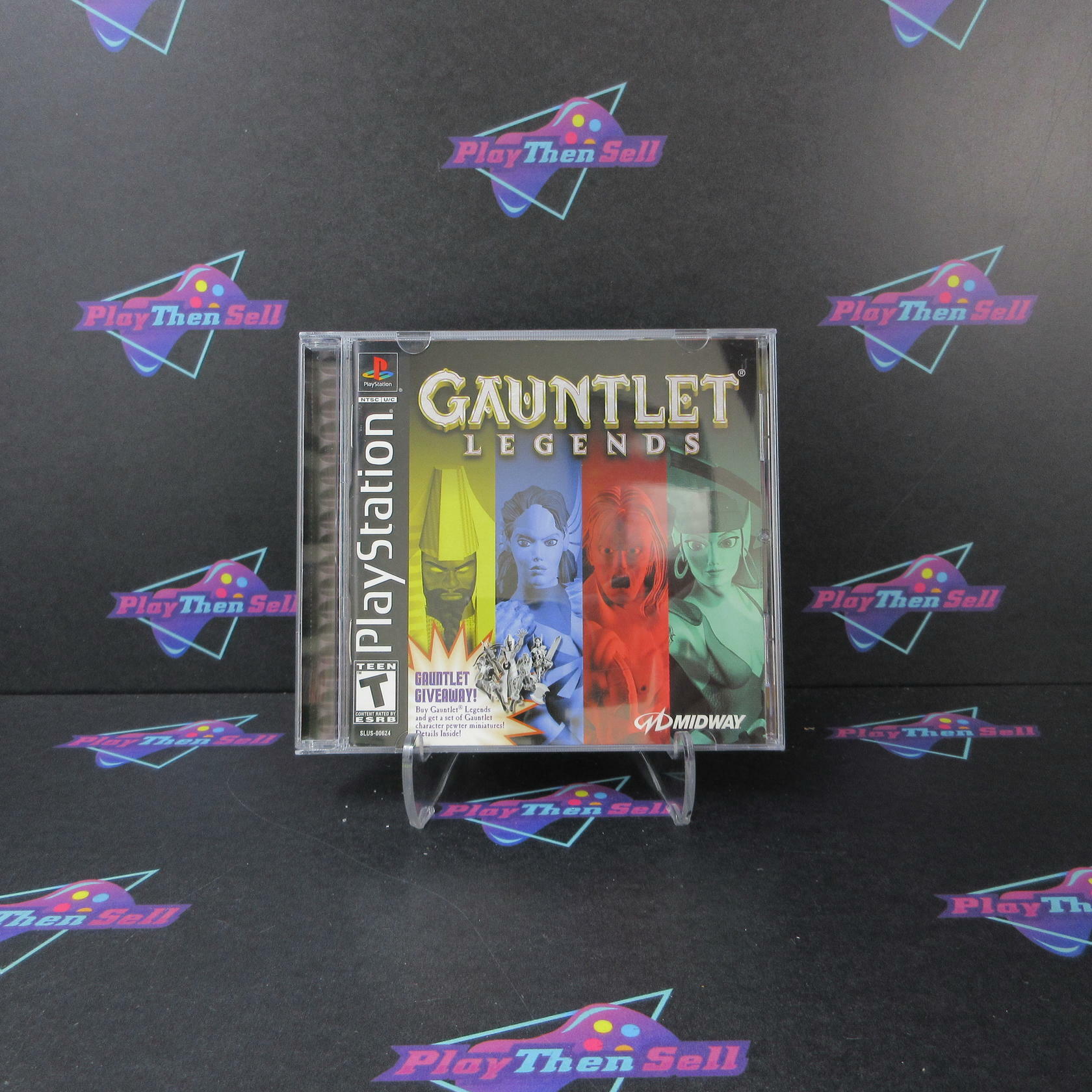 Gauntlet Legends PS1 PlayStation 1 + Reg Card - Like New