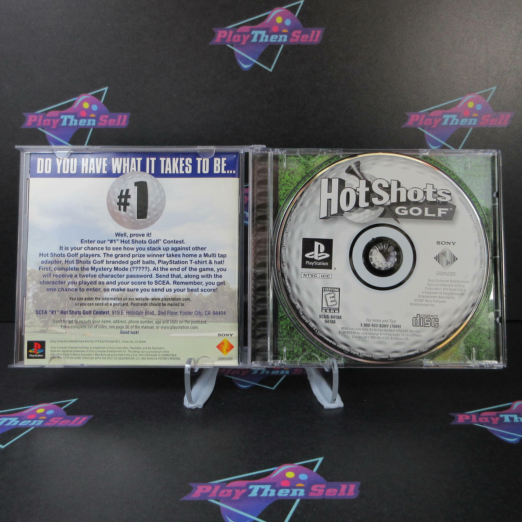 Hot Shots Golf PS1 PlayStation 1 - Like New