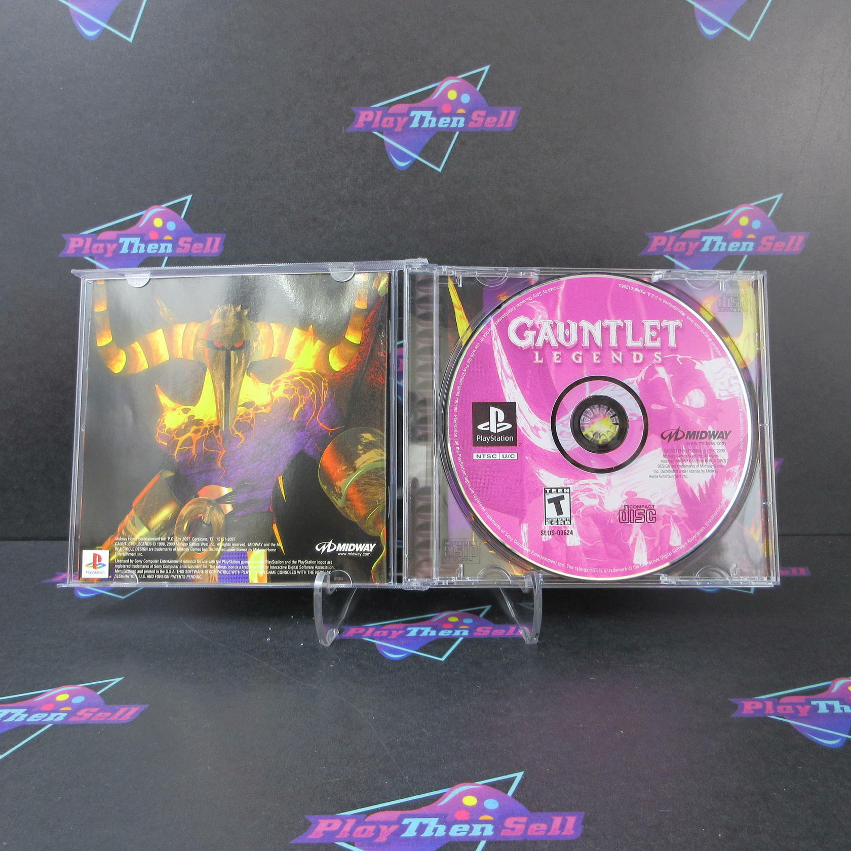 Gauntlet Legends PS1 PlayStation 1 + Reg Card - Like New