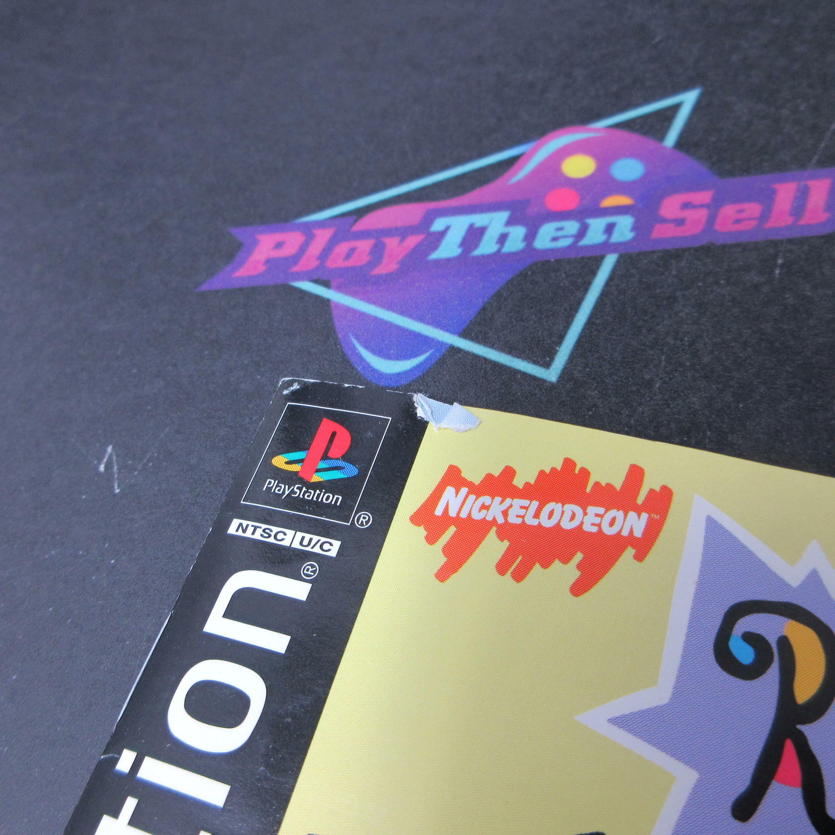Rugrats Search for Reptar + Reg Card PS1 Playstation 1 MD Complete CIB - Very Good