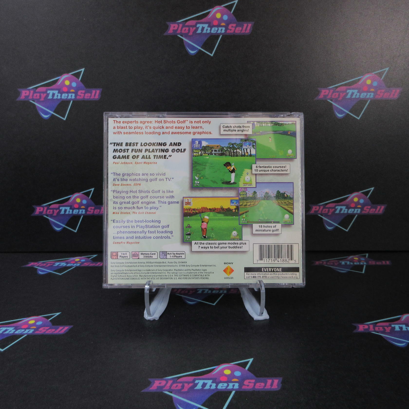 Hot Shots Golf PS1 PlayStation 1 - Like New