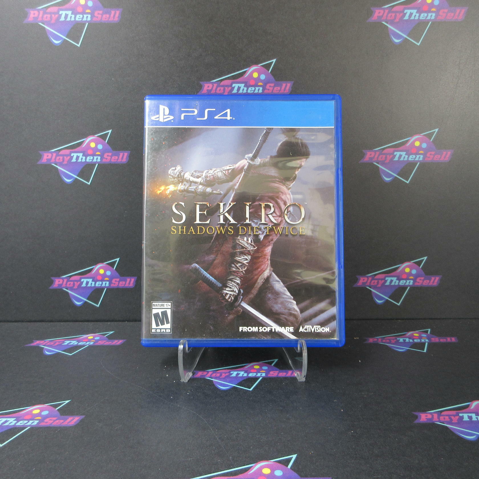 Sekiro Shadows Die Twice PS4 PlayStation 4 AD Complete CIB - Very Good