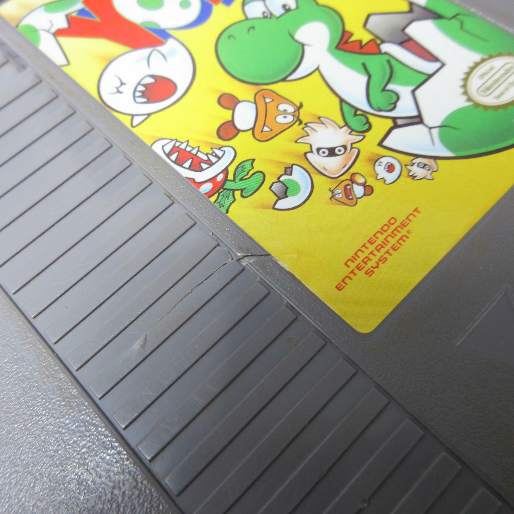 Yoshi Nintendo NES Cart Only SD/AD Authentic / Tested - Very Good