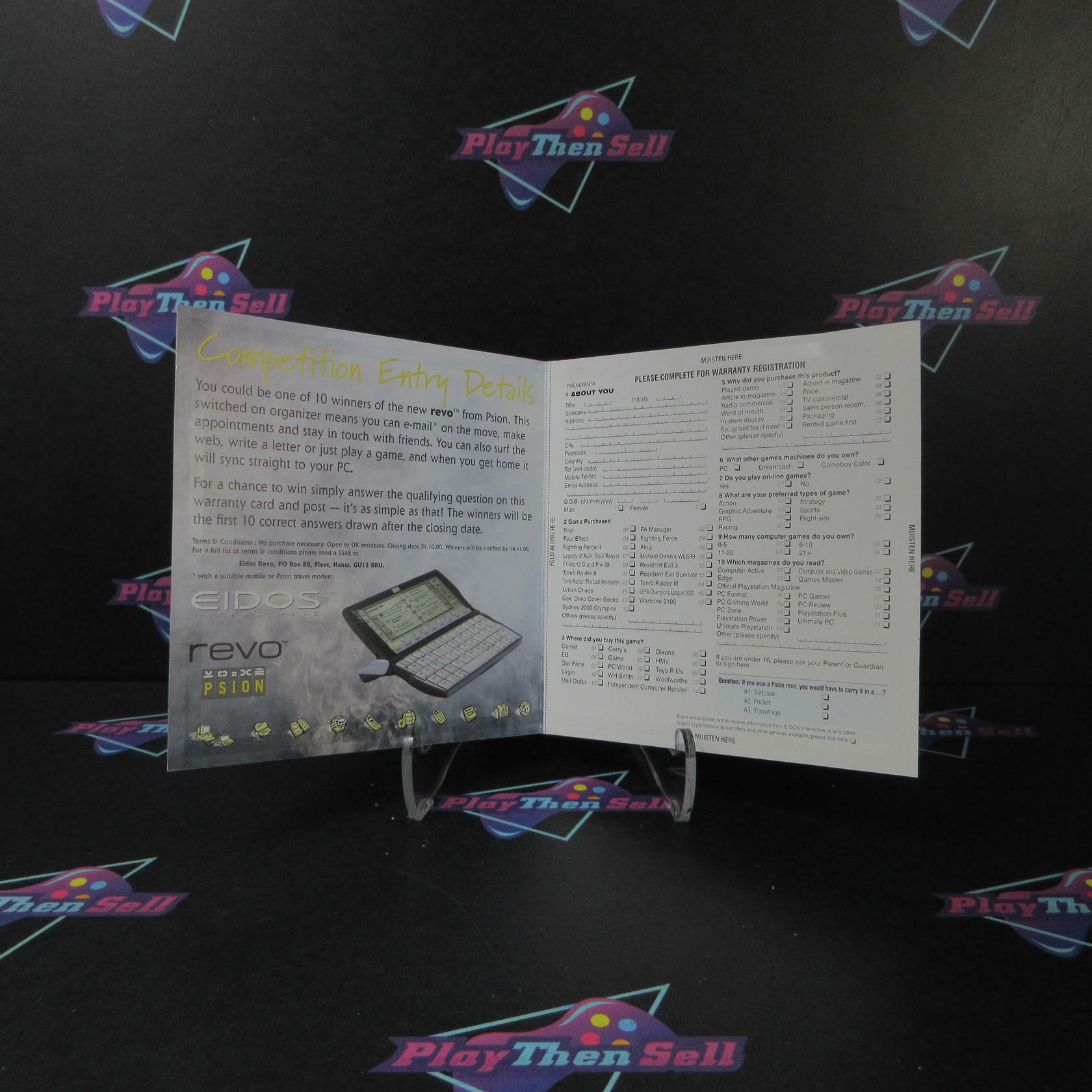 102 Dalmatians Puppies to the Rescue PAL + Reg Card PS1 PlayStation 1 CS CIB - Very Good