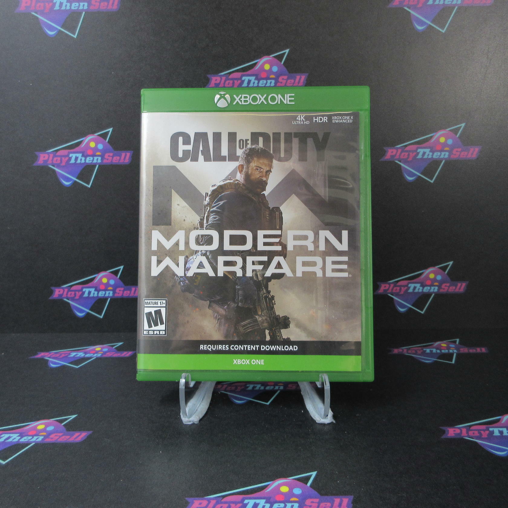 Call of Duty Modern Warfare Xbox One AD Complete CIB - Very Good