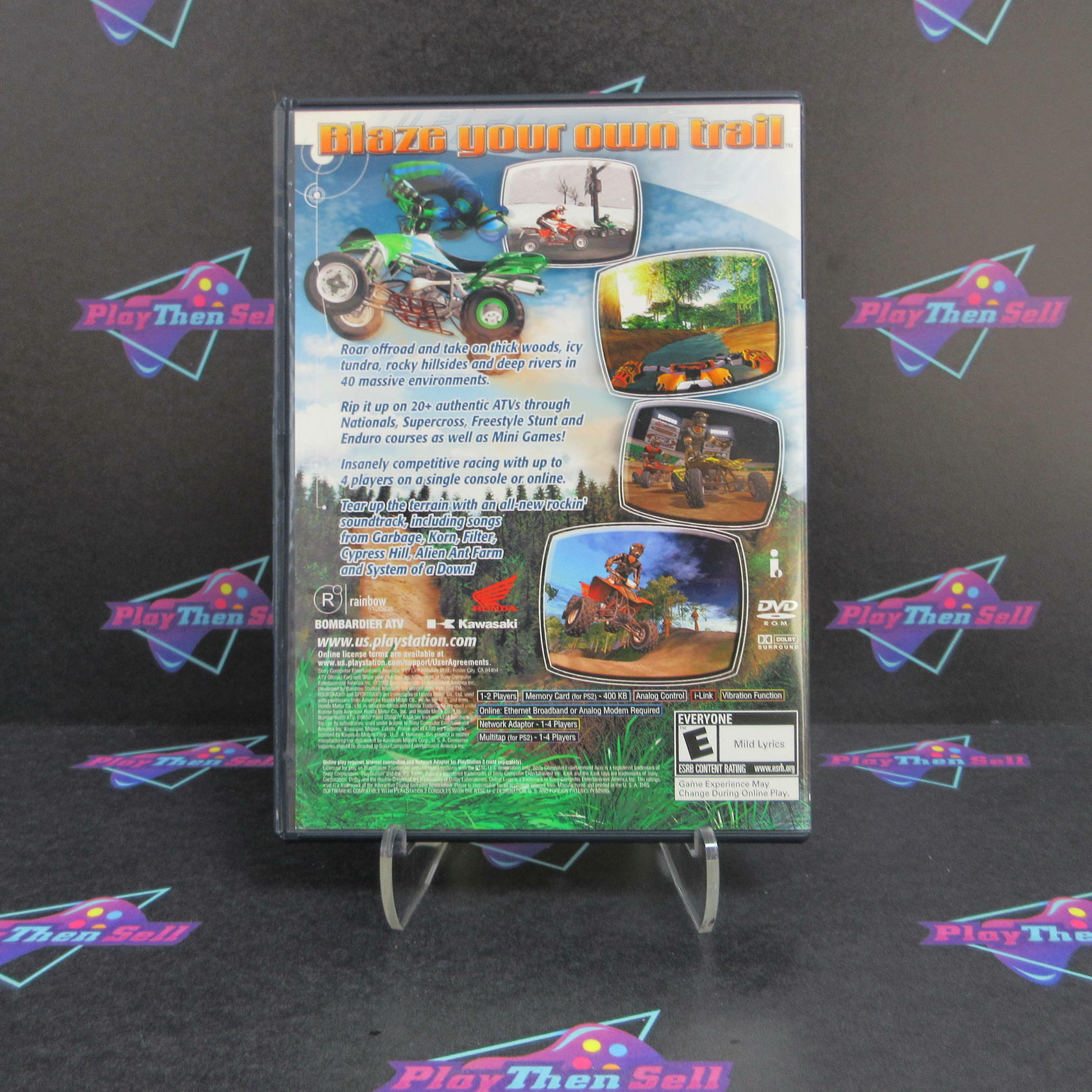 ATV Offroad Fury 2 PS2 PlayStation 2 + Reg Card - Like New