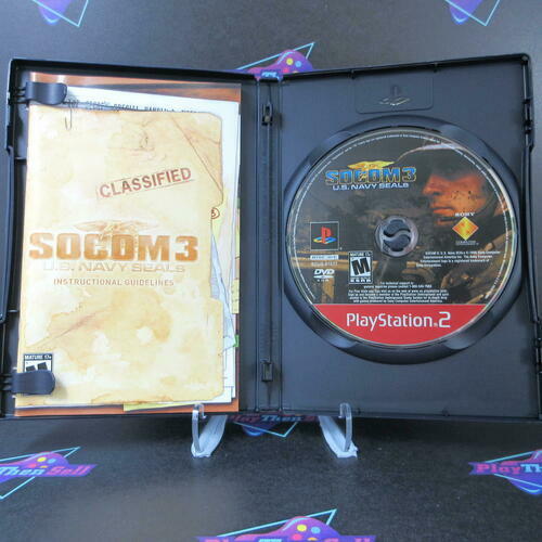 SOCOM 3 US Navy Seals PS2 PlayStation 2 GH - Like New