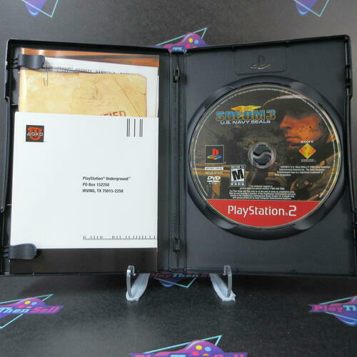 SOCOM 3 US Navy Seals PS2 PlayStation 2 GH - Like New