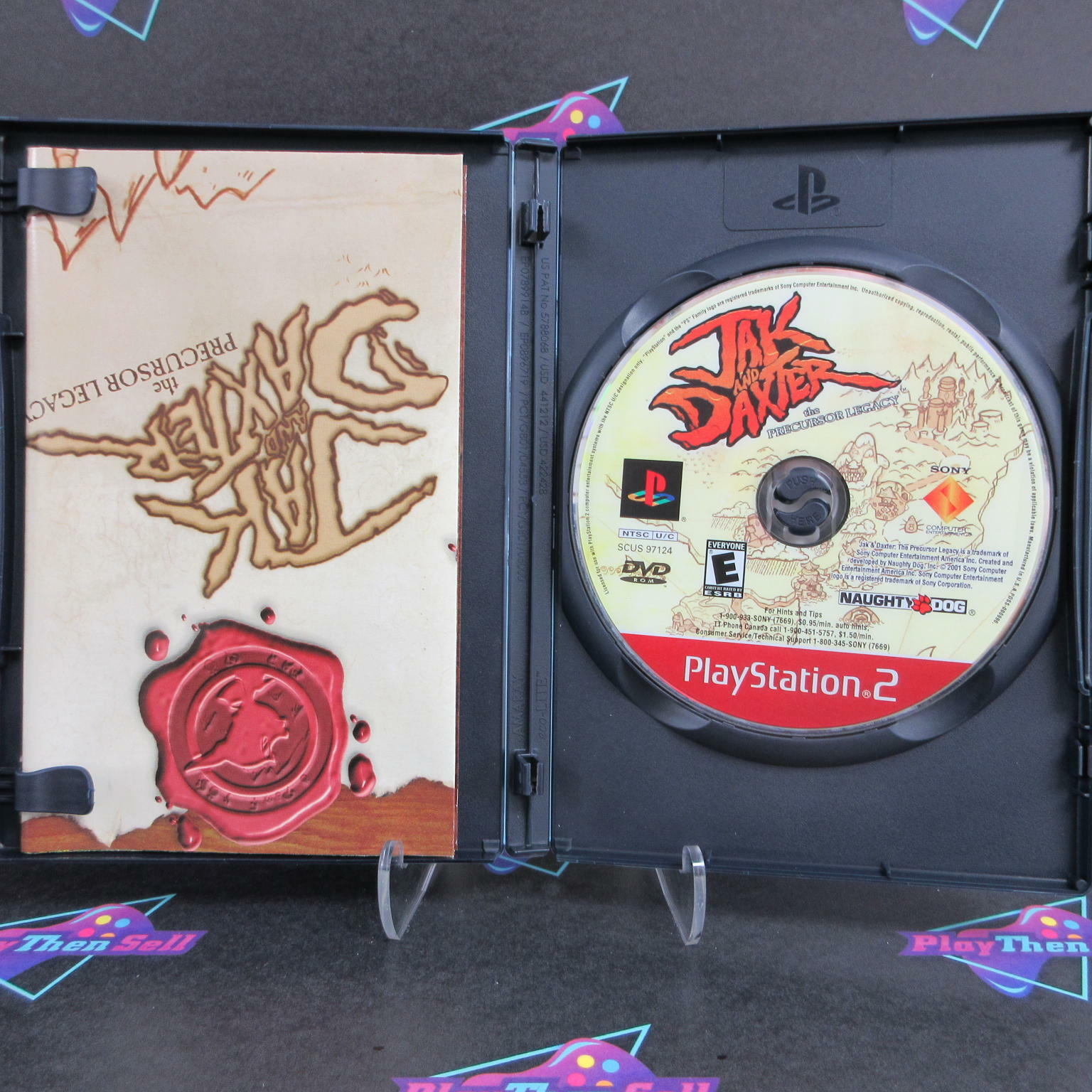 Jak and Daxter The Precursor Legacy PS2 GH + Reg Card - Like New