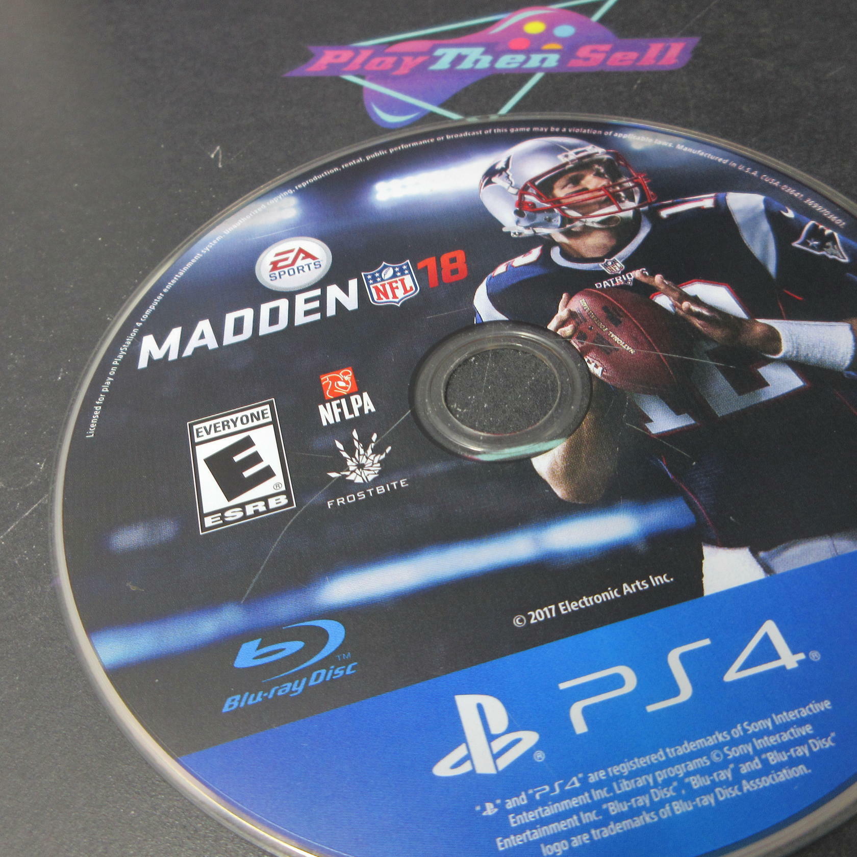 Madden NFL 18 PS4 PlayStation 4 DD Complete CIB - Very Good