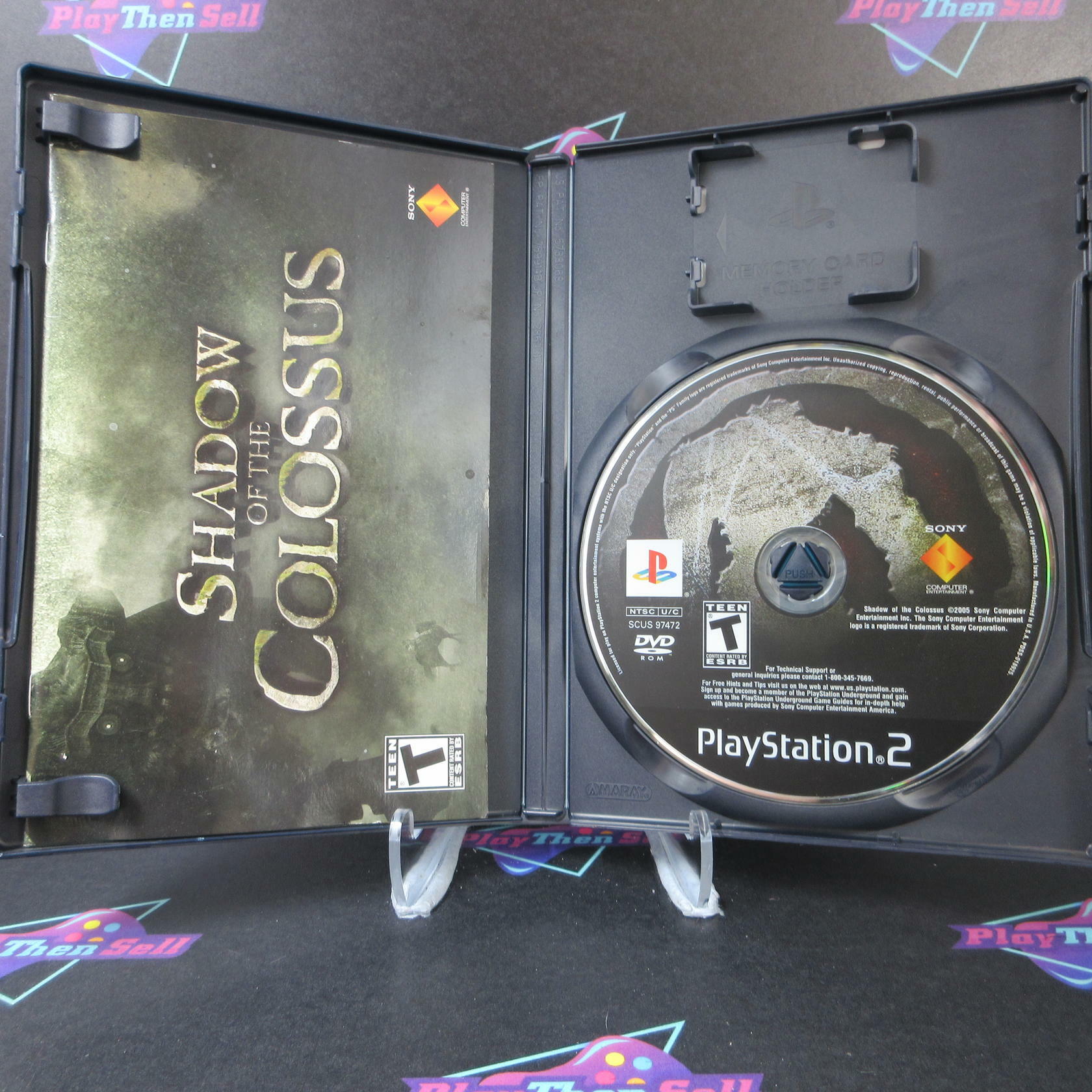 Shadow of the Colossus PS2 PlayStation 2 AD Complete CIB - Very Good