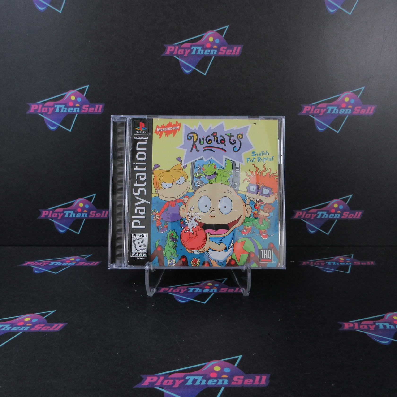 Rugrats Search for Reptar PS1 Playstation 1 MD Complete CIB - Very Good