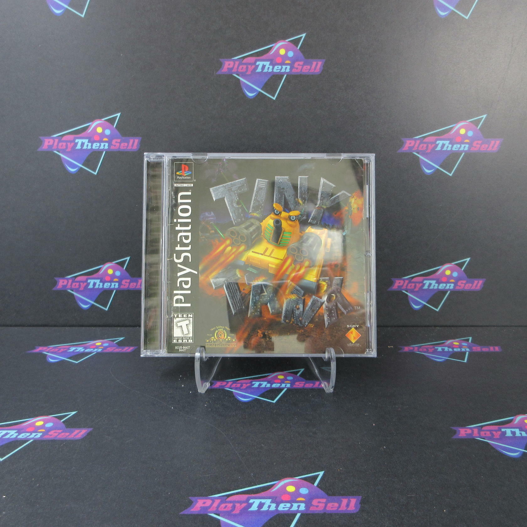 Tiny Tank PS1 PlayStation 1 MD Complete CIB - Very Good
