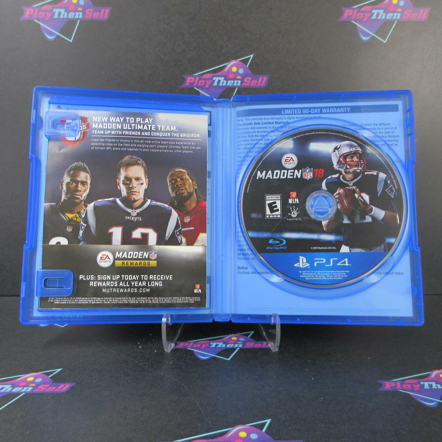 Madden NFL 18 PS4 PlayStation 4 DD Complete CIB - Very Good