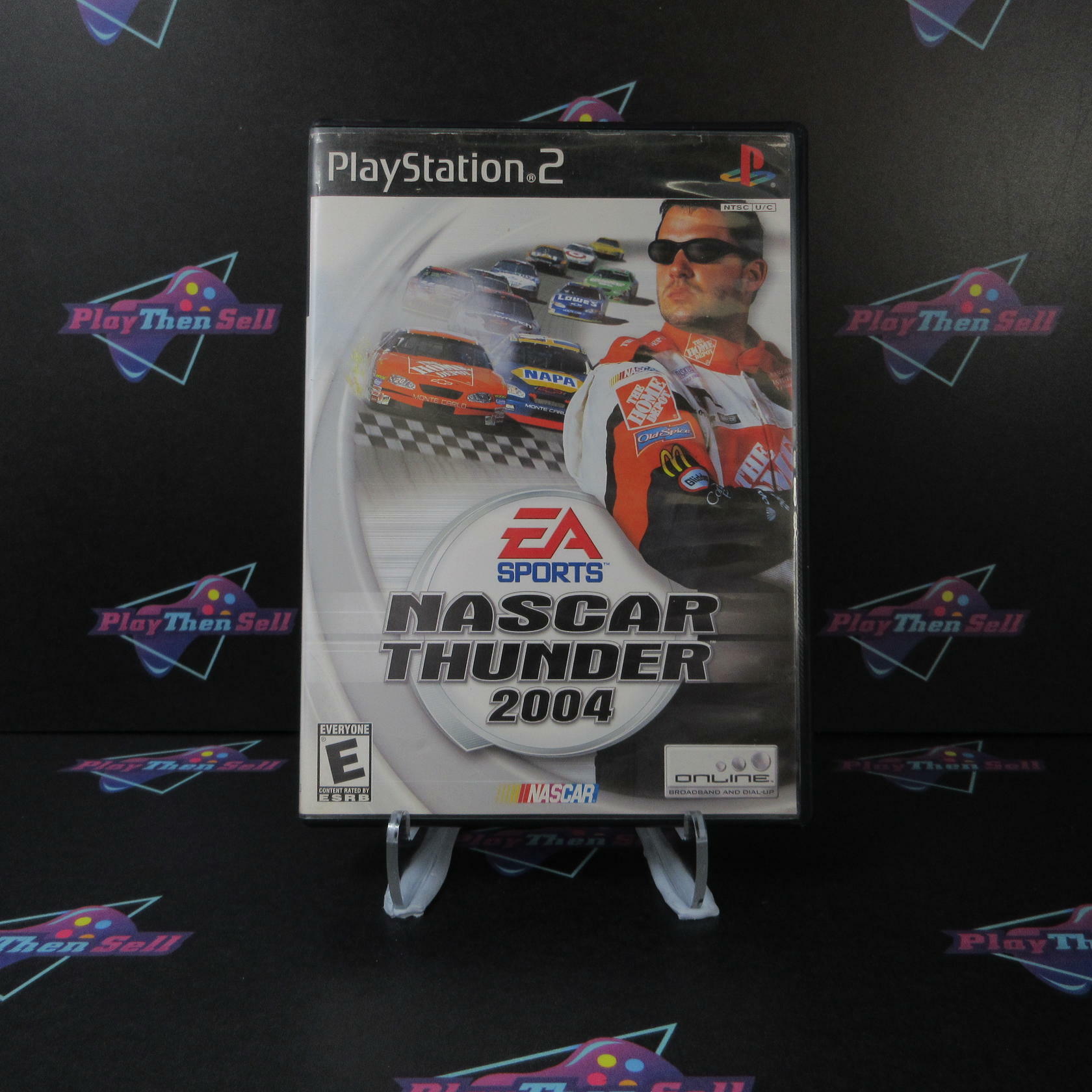 NASCAR Thunder 2004 PS2 PlayStation 2 Complete - Very Good