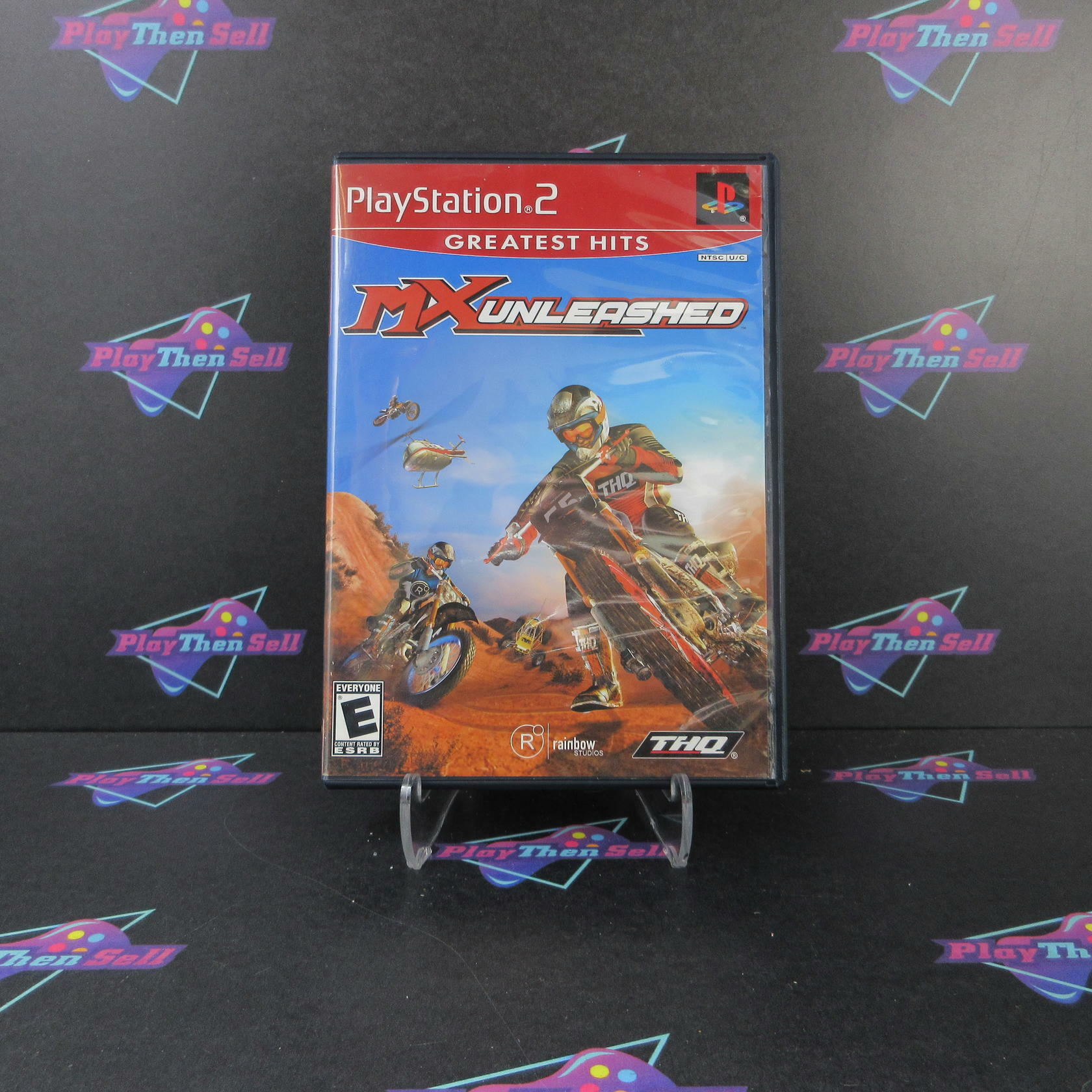 MX Unleashed GH BL Disc PS2 PlayStation 2 AD/MD Complete CIB - Very Good