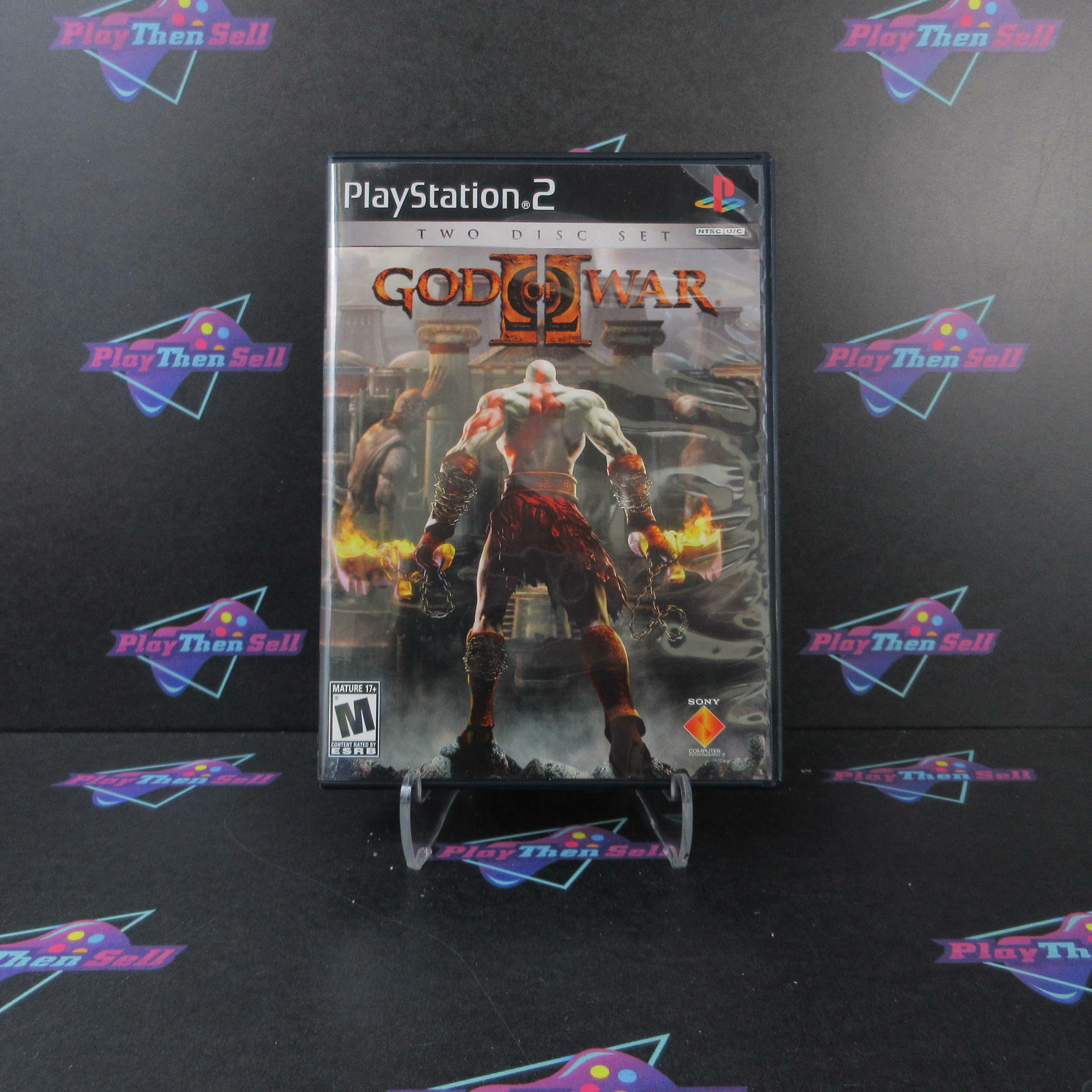 God of War 2 PS2 PlayStation 2 AD/NM - Very Good