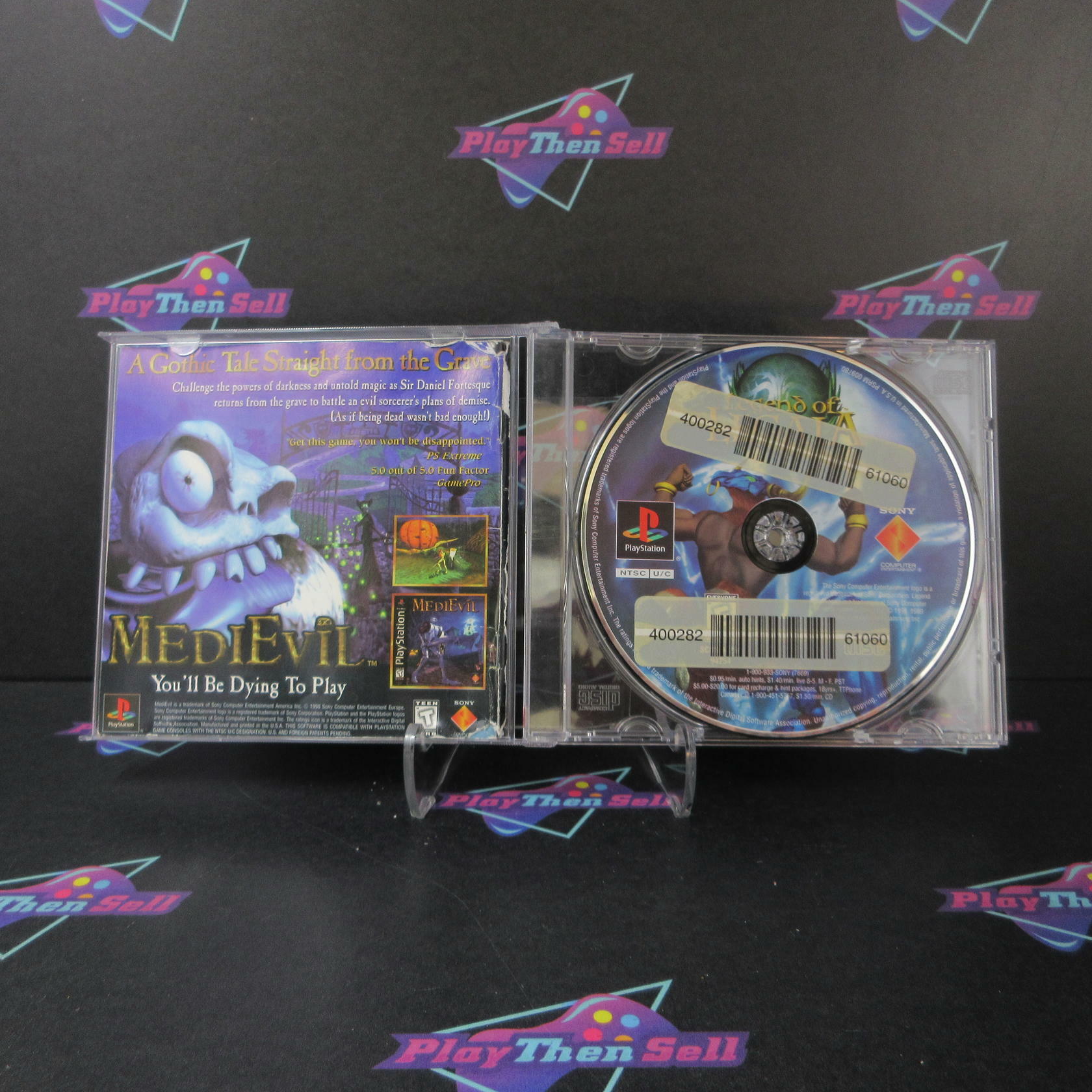 Legend Of Legaia No Art PS1 PlayStation 1 MD/DD Complete CIB - Very Good