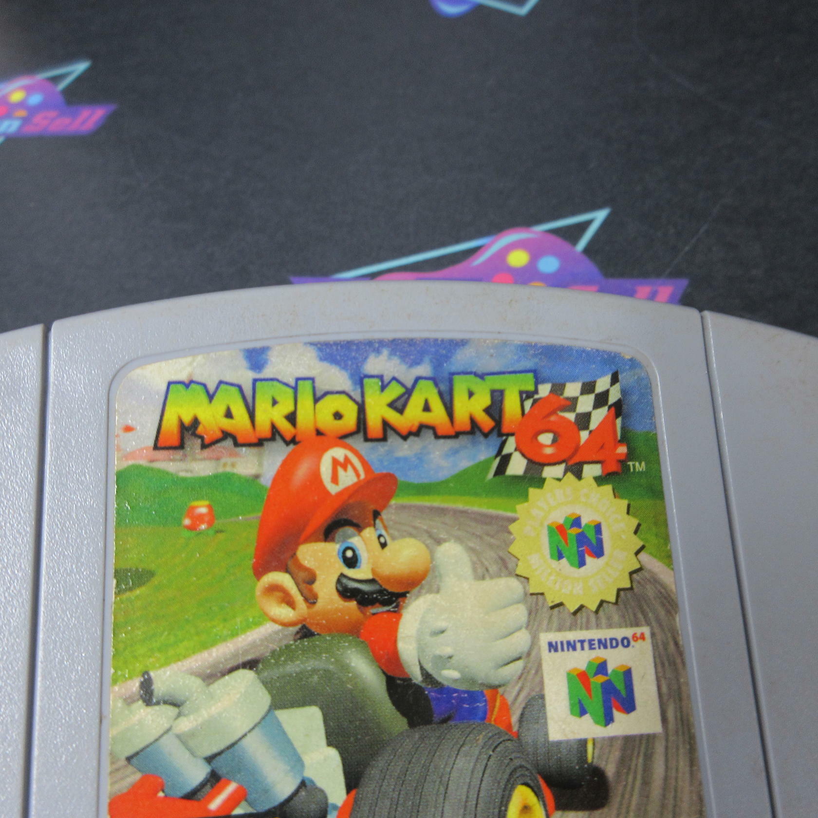 Mario Kart 64 Nintendo 64 N64 Cartridge Only AD Authentic / Tested - Very Good