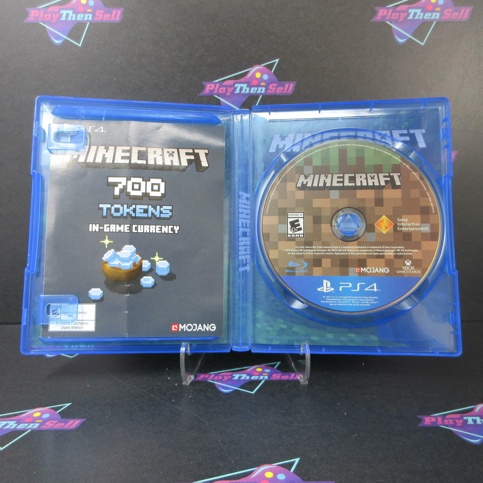 Minecraft Starter Collection PS4 PlayStation 4 AD Complete CIB - Very Good
