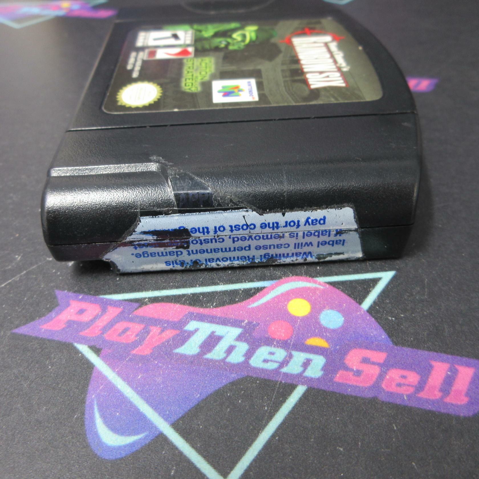 Tom Clancy's Rainbow Six Nintendo 64 N64 Cartridge Only AD Authentic / Tested - Very Good