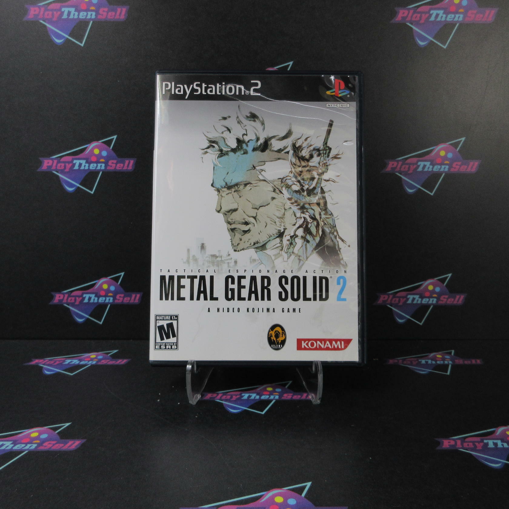 Metal Gear Solid 2 PS2 PlayStation 2 Essential Edition - Like New