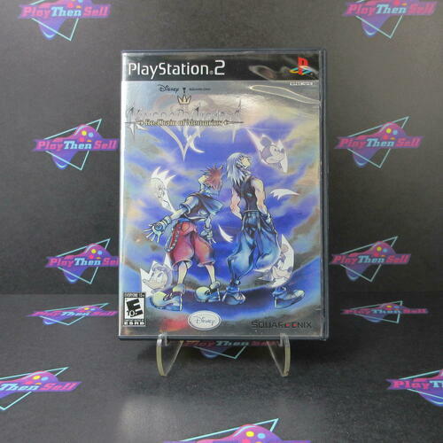Kingdom Hearts Re:Chain of Memories PS2 PlayStation 2 + Reg Card - Like New
