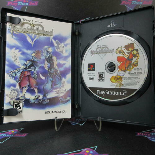 Kingdom Hearts Re:Chain of Memories PS2 PlayStation 2 + Reg Card - Like New