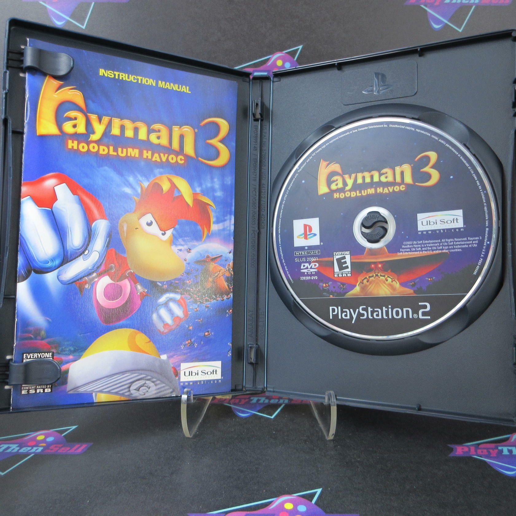 Rayman 3 Hoodlum Havoc PS2 PlayStation 2 + Reg Card - Like New