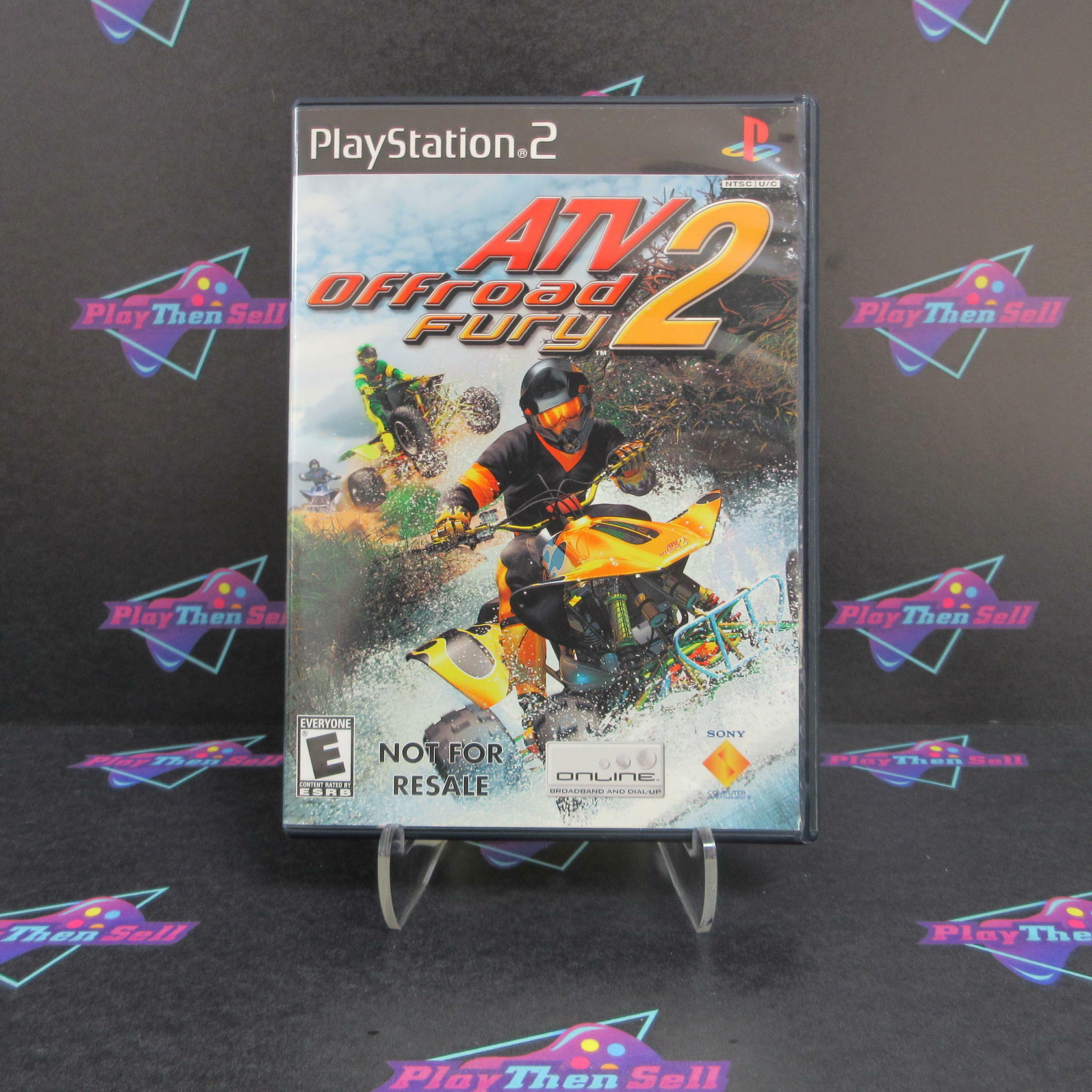 ATV Offroad Fury 2 PS2 PlayStation 2 + Reg Card - Like New