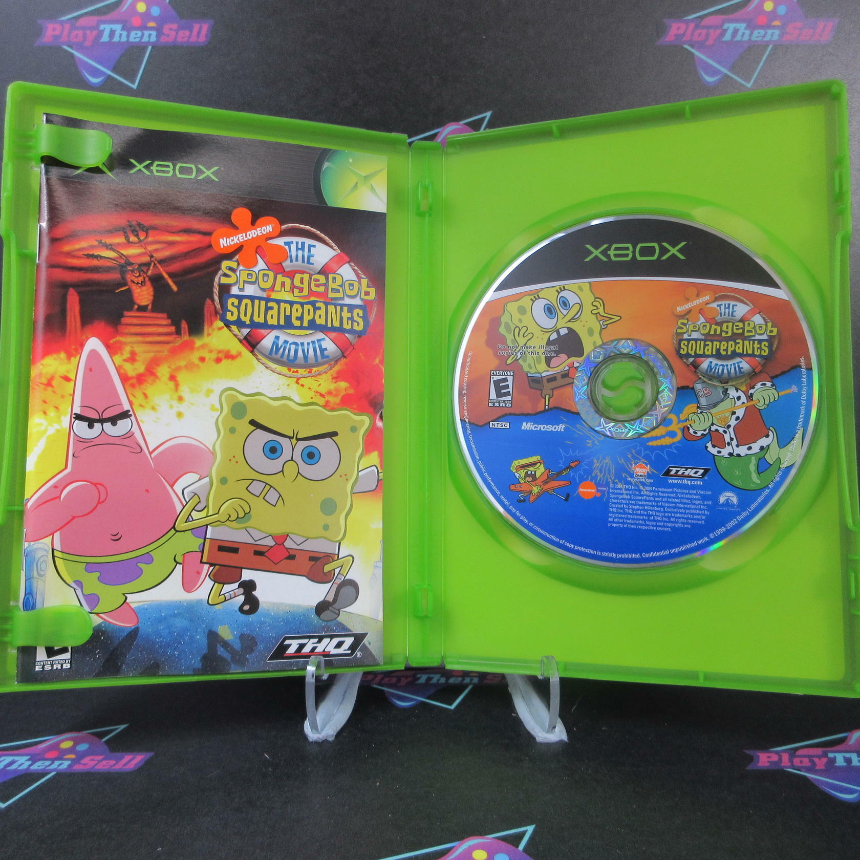 Spongebob Squarepants The Movie Xbox - Like New