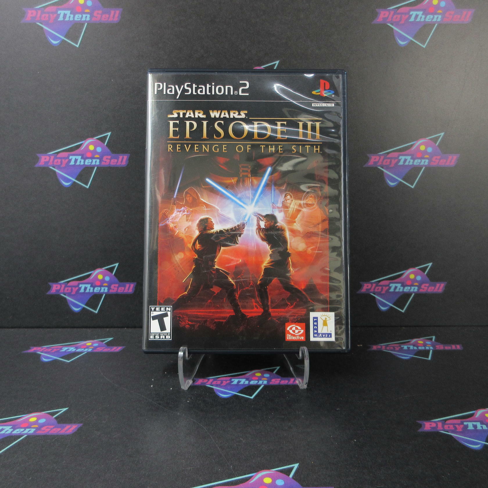 Star Wars Episode III Revenge of the Sith PS2 PlayStation 2 + Reg Card/Comic - Like New