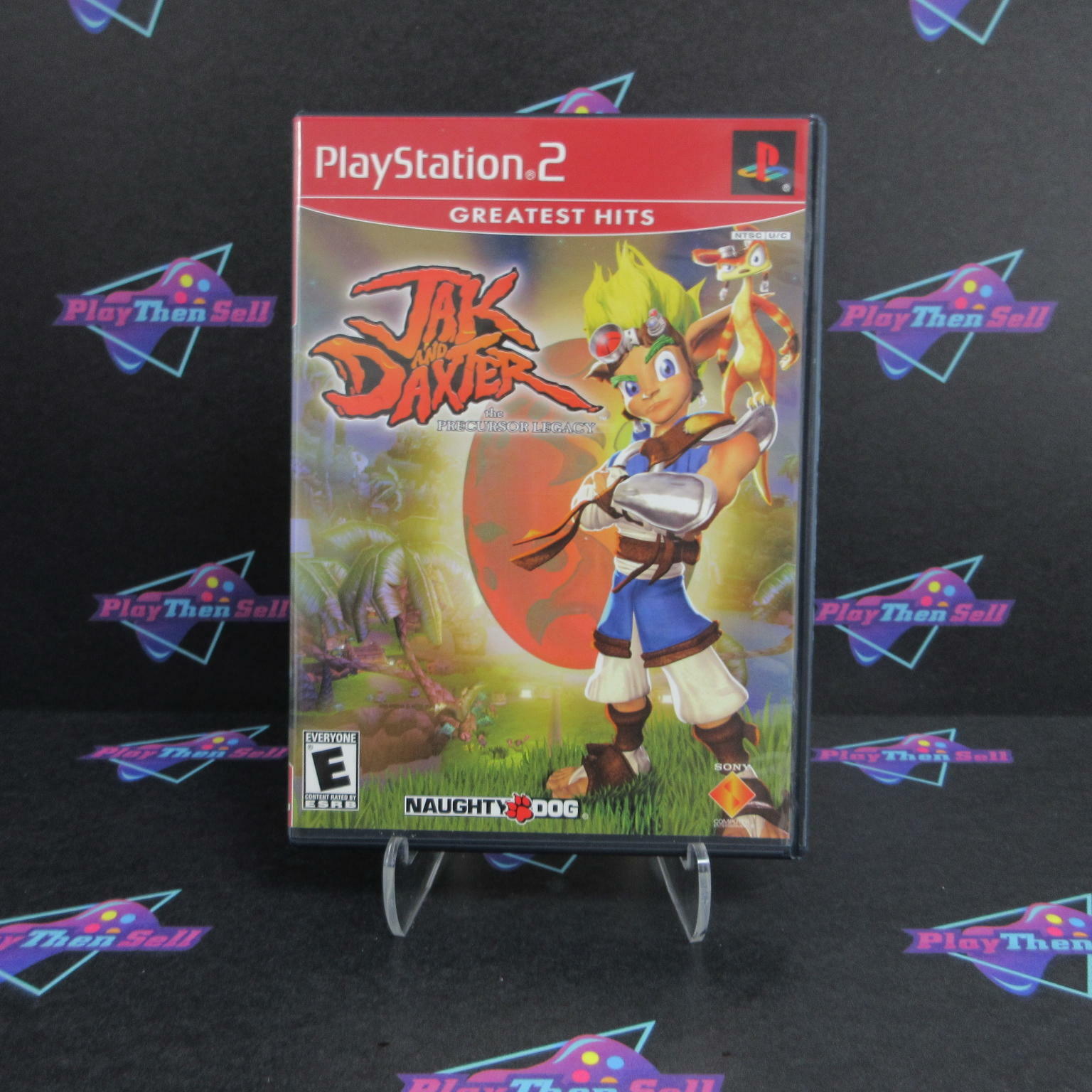 Jak and Daxter The Precursor Legacy PS2 GH + Reg Card - Like New