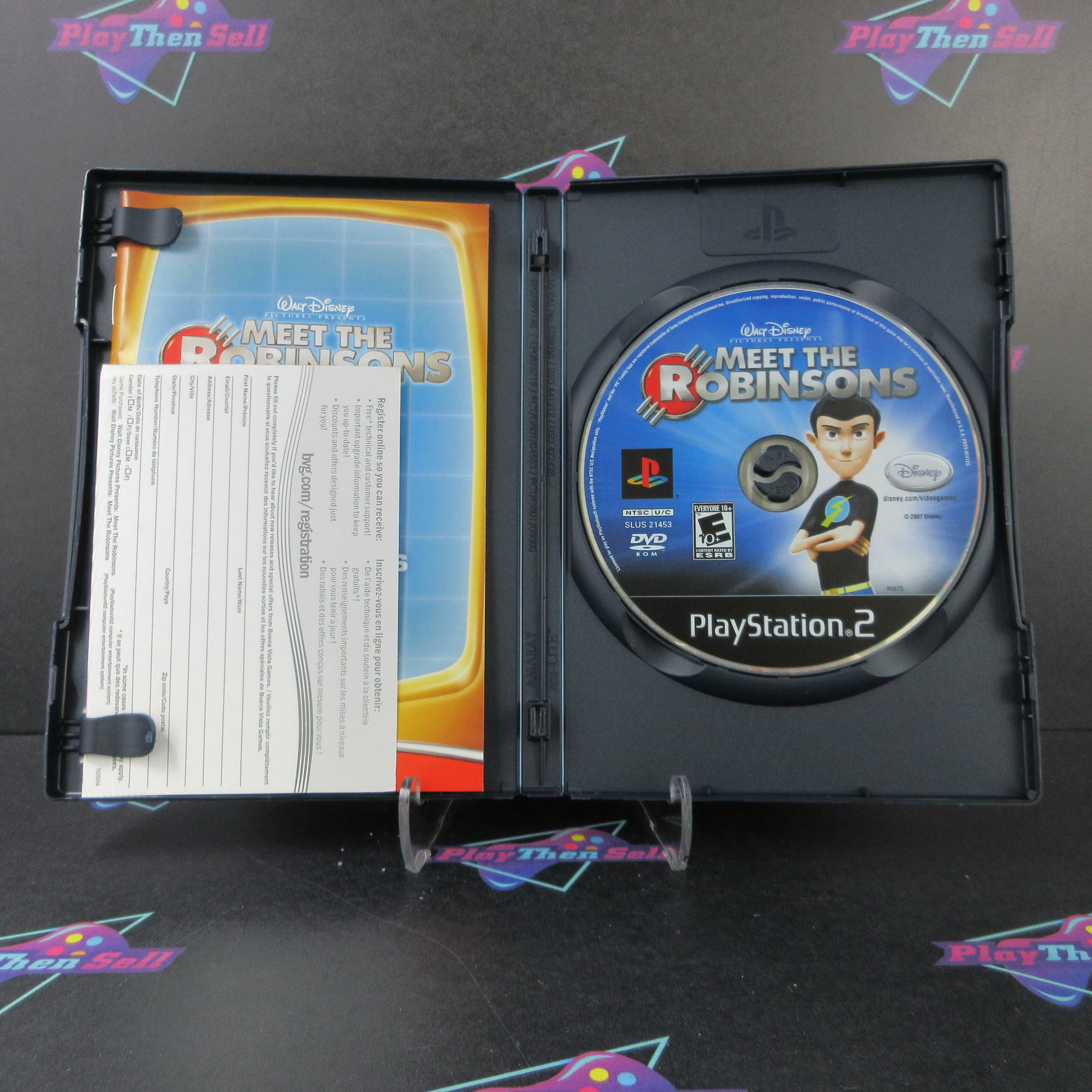 Meet the Robinsons PS2 PlayStation 2 + Reg Card - Like New