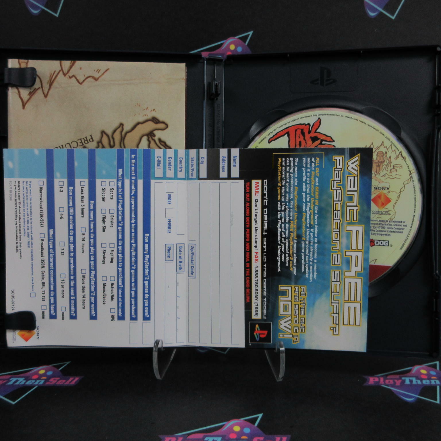 Jak and Daxter The Precursor Legacy PS2 GH + Reg Card - Like New