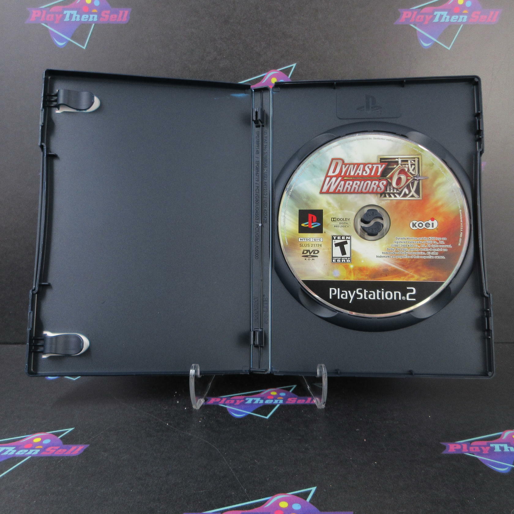 Dynasty Warriors 6 PS2 PlayStation 2 AD/NM - Very Good