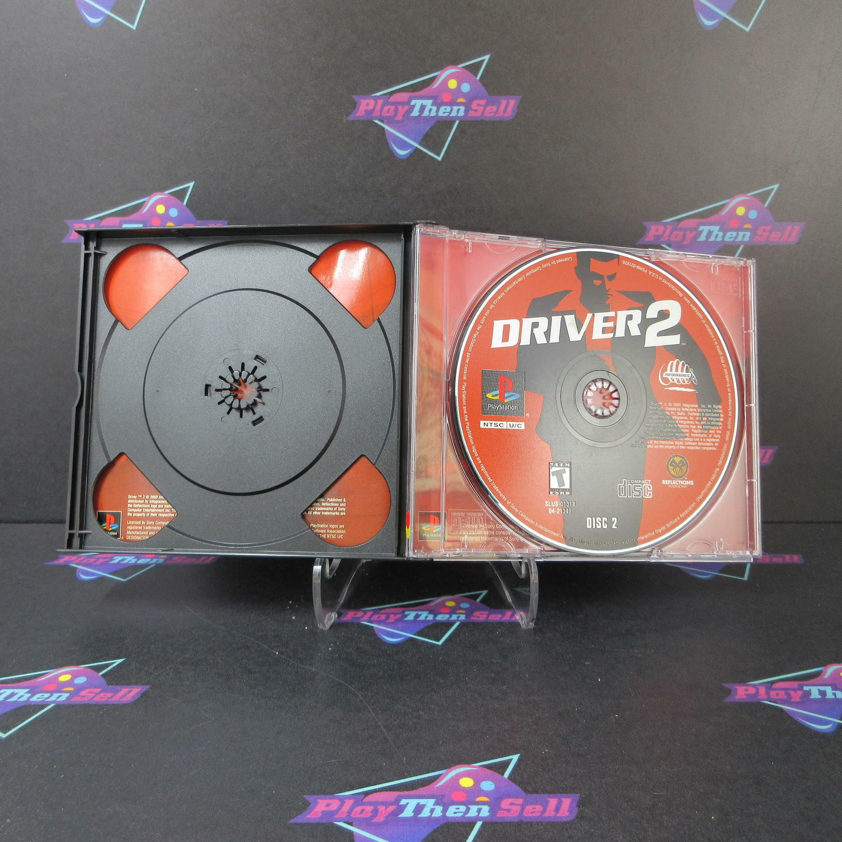 Driver 2 + Reg Card PS1 PlayStation 1 MD Complete CIB - Very Good