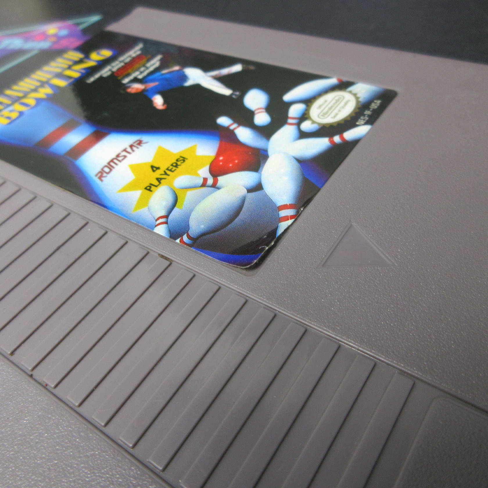 Championship Bowling Nintendo NES Cart Only AD Authentic / Tested - Very Good