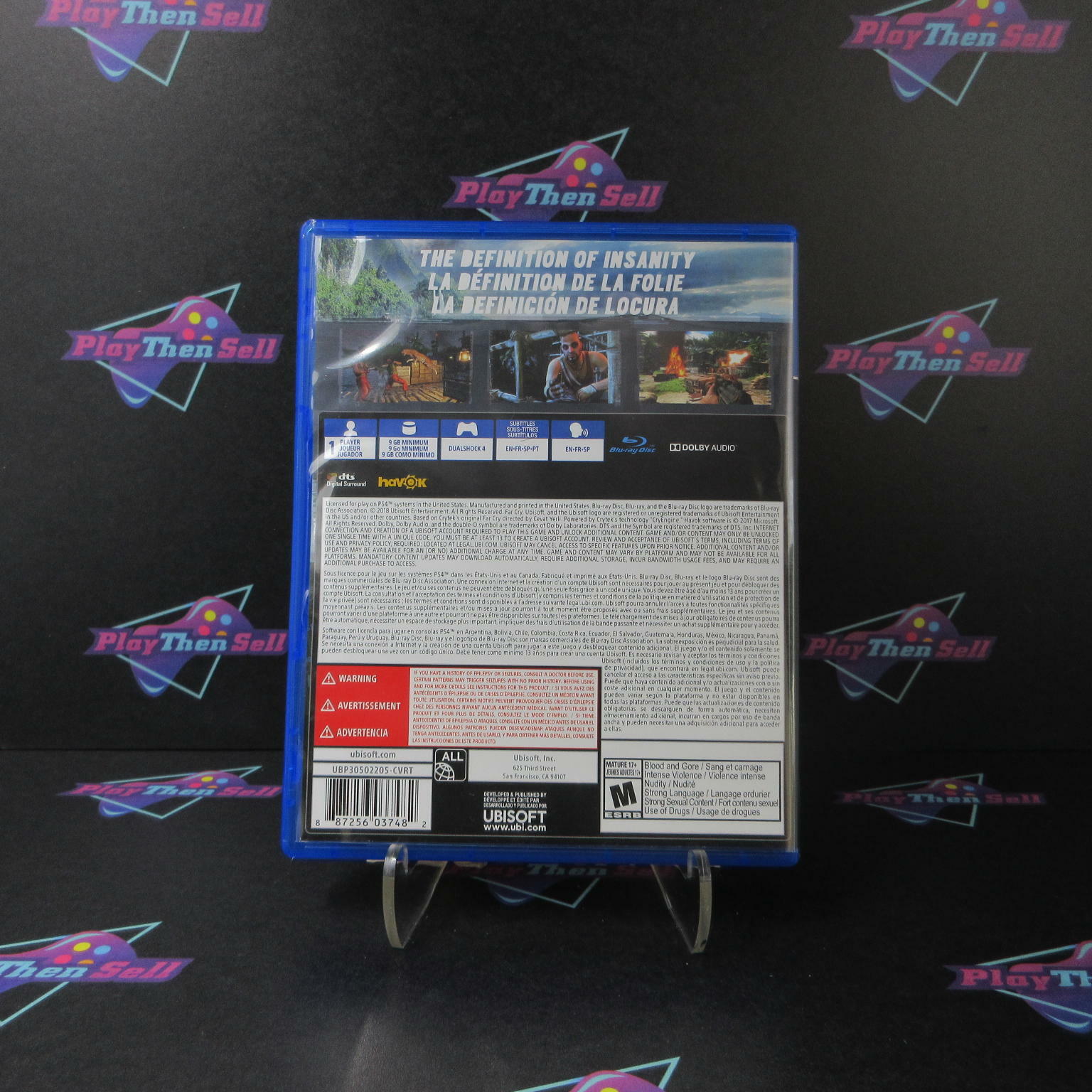 Far Cry 3 Classic Edition PS4 PlayStation 4 - Like New