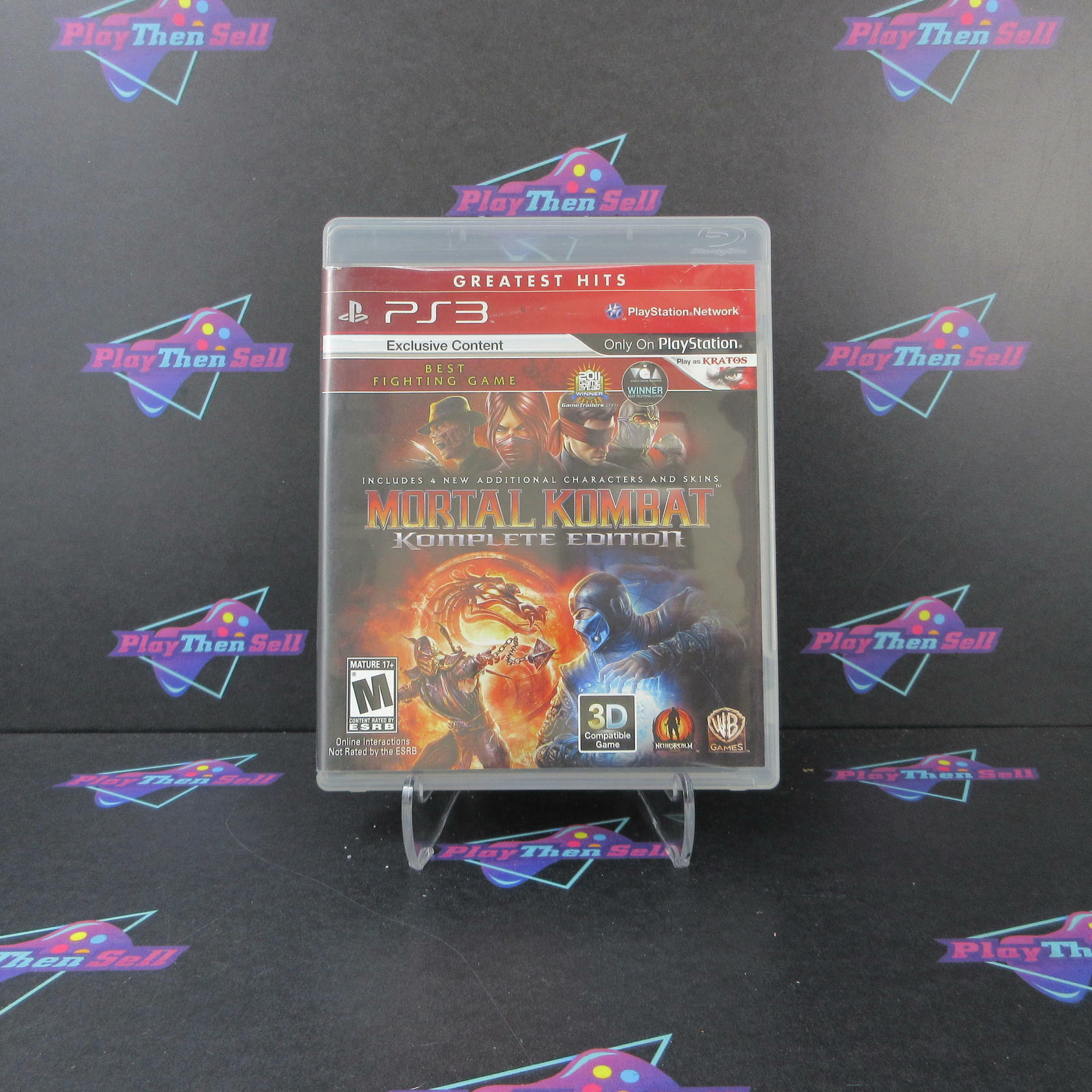 Mortal Kombat Komplete Edition GH PS3 PlayStation 3 AD Complete CIB - Very Good