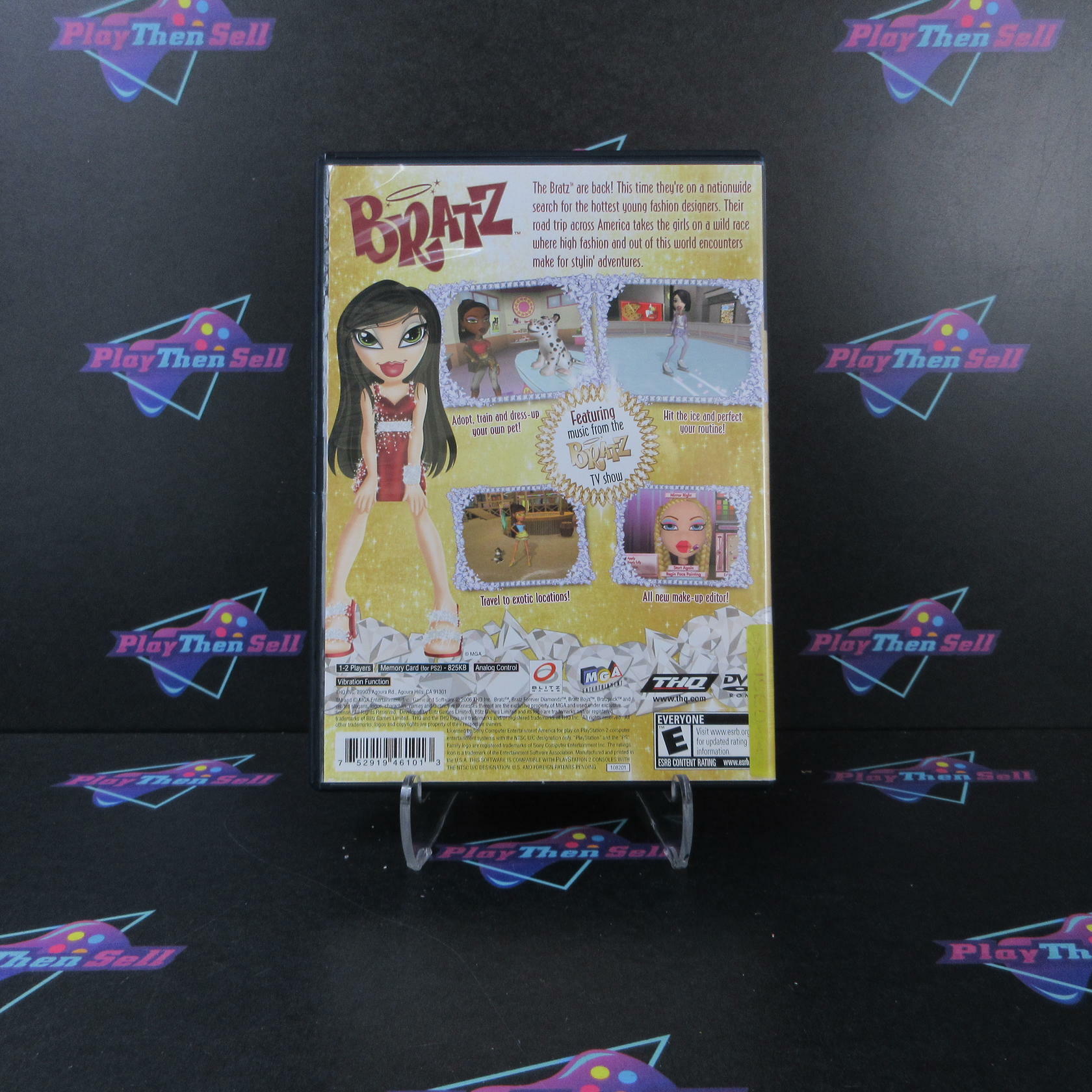 Bratz Forever Diamondz PS2 PlayStation 2 AD Complete CIB - Very Good
