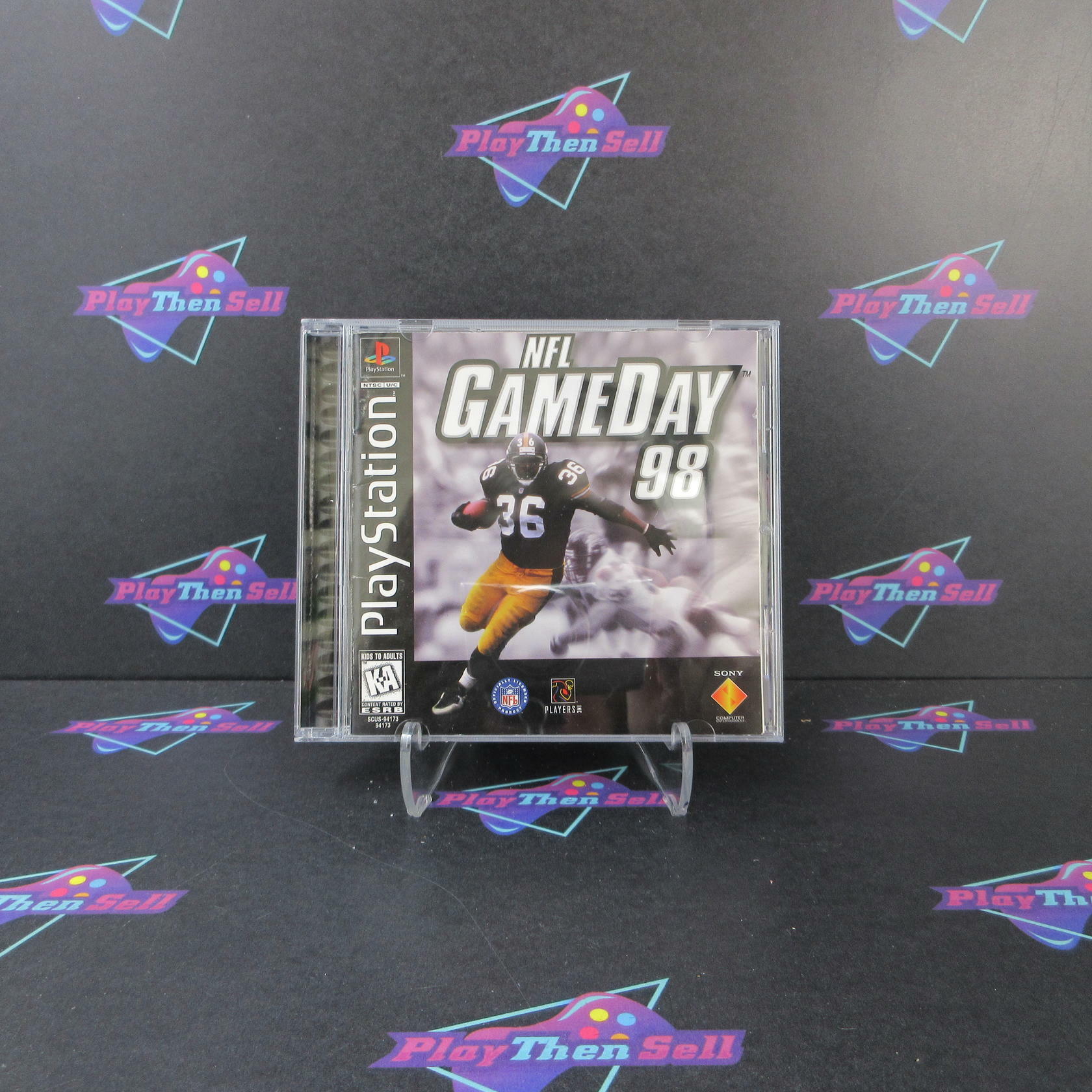 NFL GameDay 98 PS1 PlayStation 1 AD Complete CIB - Very Good