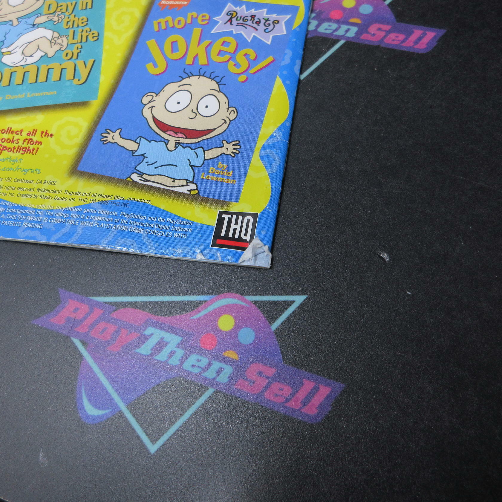 Rugrats Search for Reptar PS1 Playstation 1 MD Complete CIB - Very Good