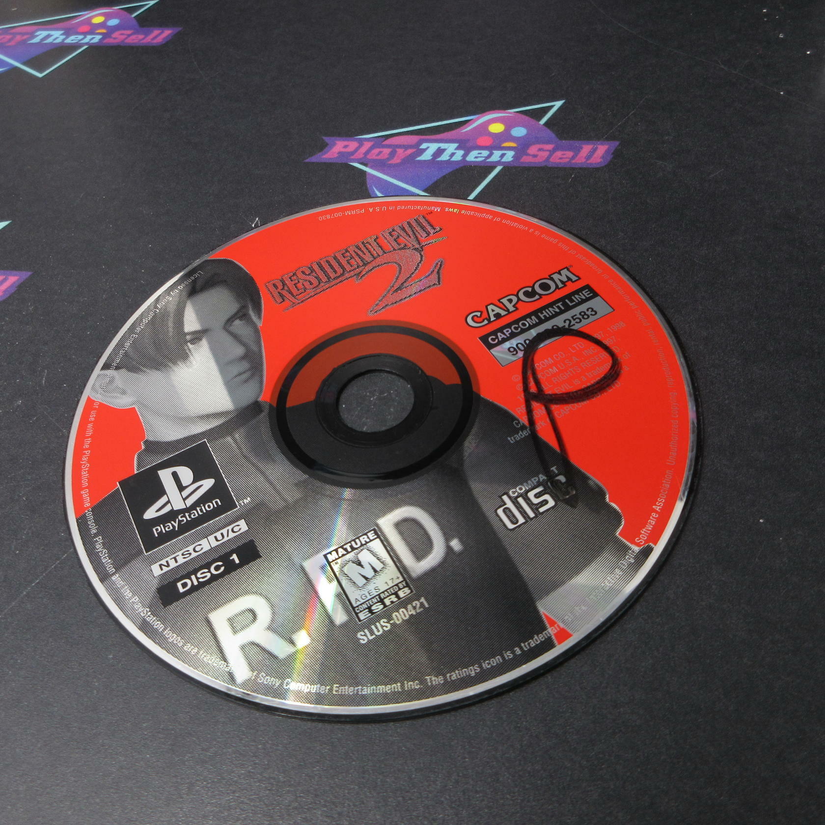 Resident Evil 2 PS1 PlayStation 1 AD/DD/NM - Very Good